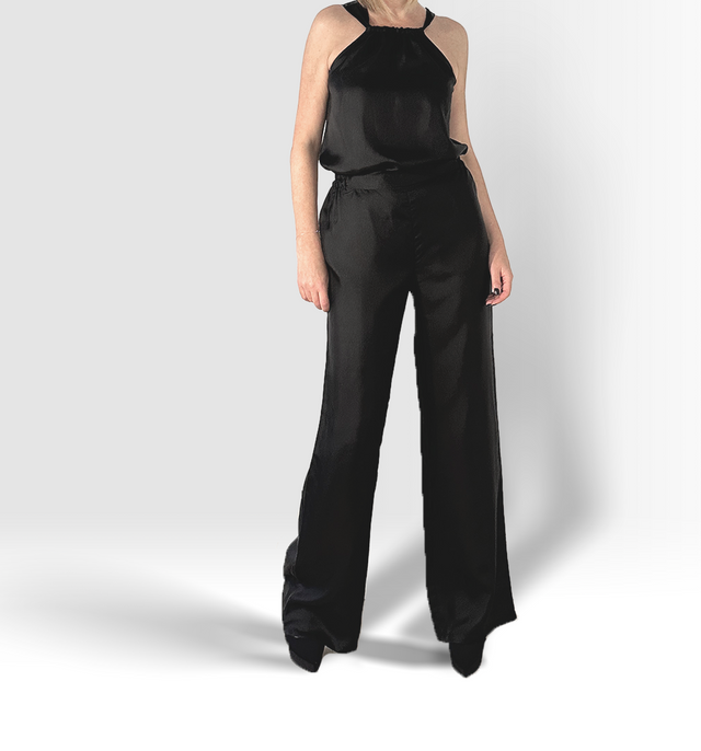 Tulum Silk Top | Kimono Black - All Products - CRUZ&PEPITA