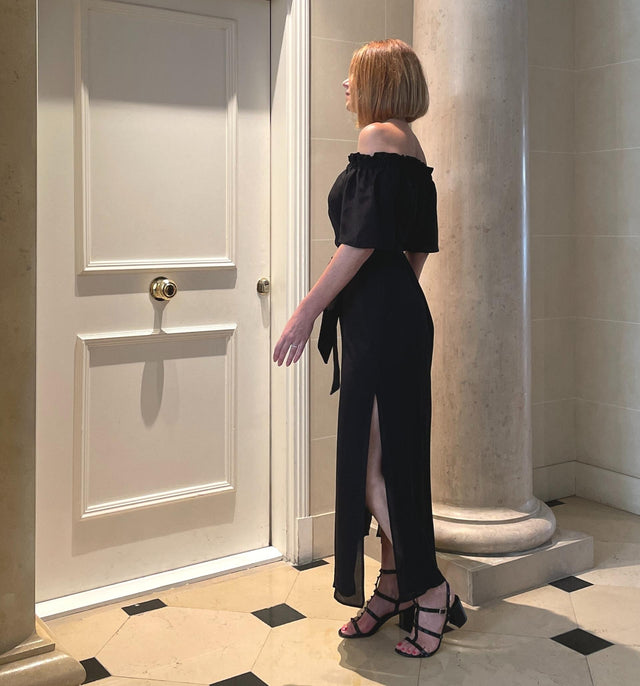 Guadaloupe Silk Dress | Soie du Nuit -  - CRUZ&PEPITA