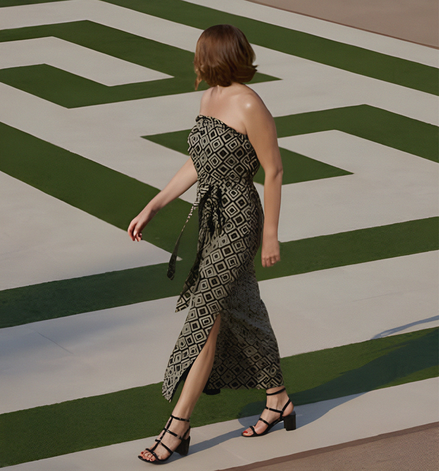 Aruba Strapless Dress | Olive Carré - All Products - CRUZ&PEPITA