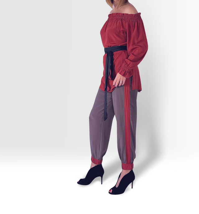 Nevis Lounge Pant | Briqueterie - pants - CRUZ&PEPITA