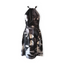 Maya Silk Dress | Black Leaves - All Products - CRUZ&PEPITA