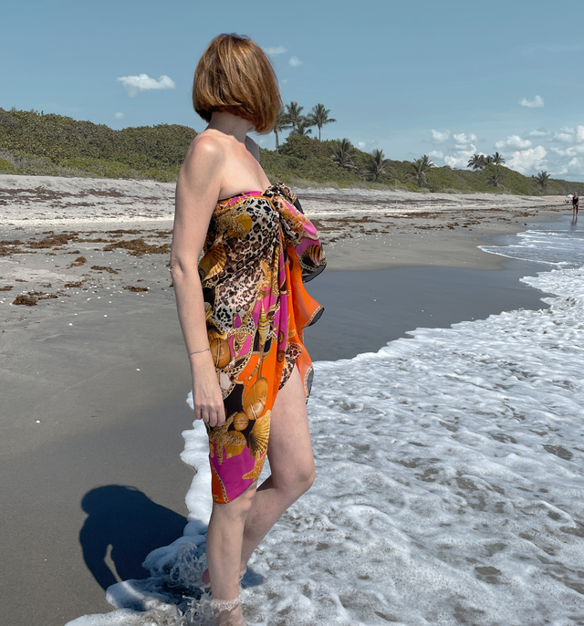 Bahia XL Beach Sarong | Orangianni - pareo - CRUZ&PEPITA