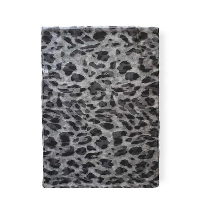 Salvador Silk Scarf | Animal Noir - scarf - CRUZ&PEPITA