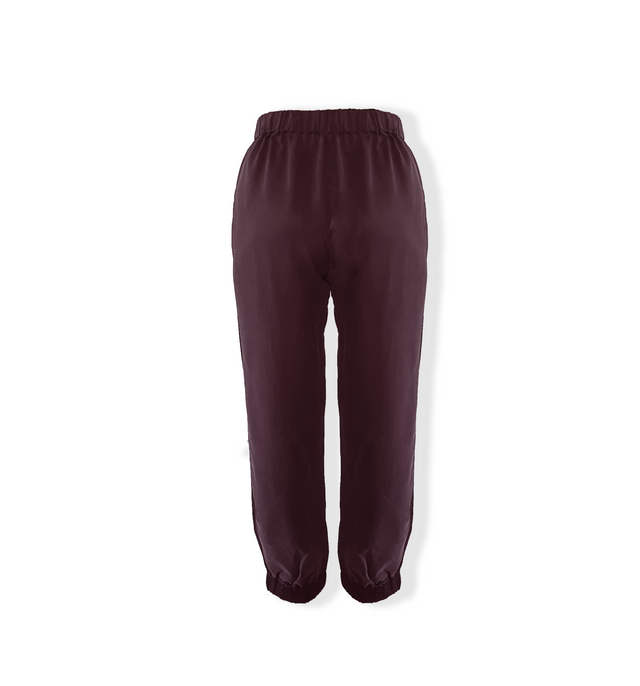 Nevis Lounge Pant | Grenat Bordeaux - pants - CRUZ&PEPITA