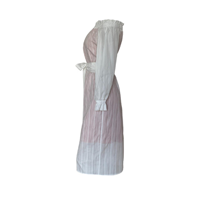 Montserrat Off-The-Shoulder Dress | Popeline Blanche - All Products - CRUZ&PEPITA