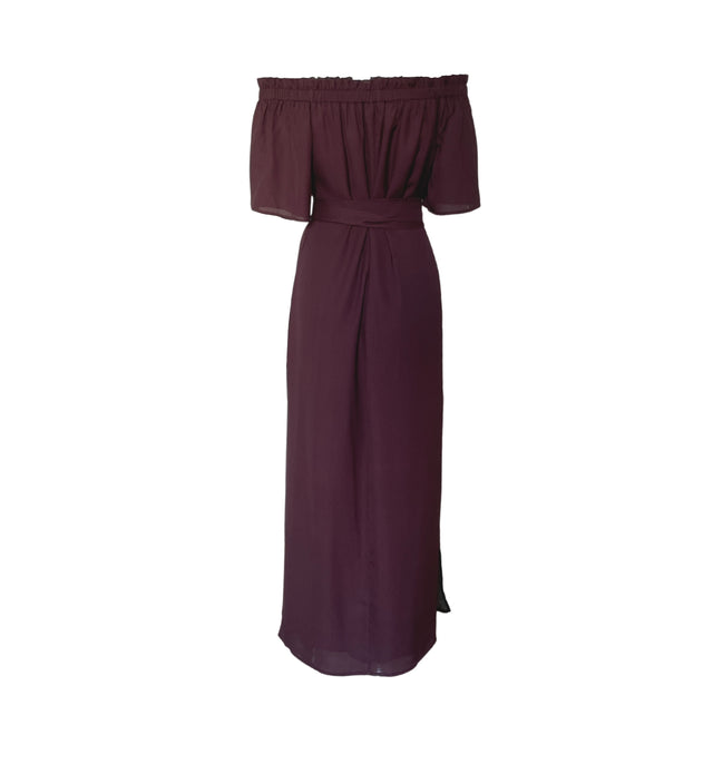 Guadaloupe Silk Dress | Dusty Plum -  - CRUZ&PEPITA