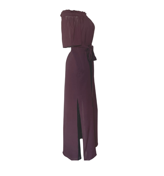 Guadaloupe Silk Dress | Dusty Plum -  - CRUZ&PEPITA