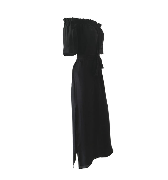 Guadaloupe Silk Dress | Soie du Nuit -  - CRUZ&PEPITA