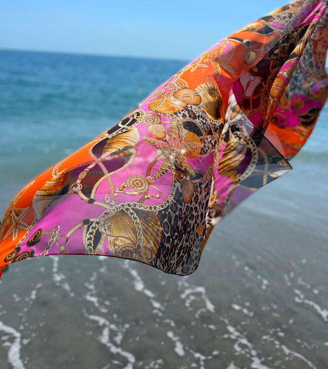 Bahia XL Beach Sarong | Orangianni - CRUZ&PEPITA