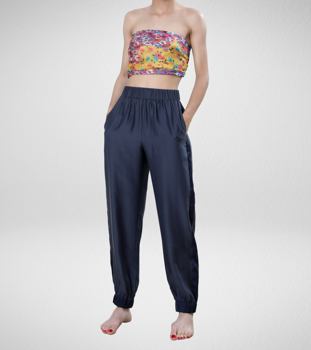 Nevis Lounge Pant || Midnight Blue - CRUZ&PEPITA