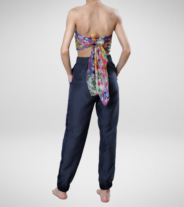 Nevis Lounge Pant || Midnight Blue - CRUZ&PEPITA