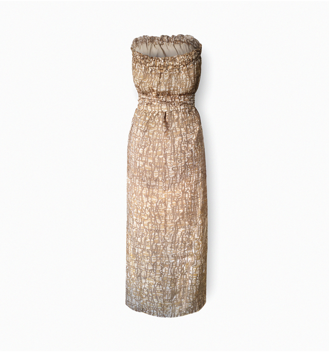 Aruba Strapless Silk Voile Dress | Dune Modern - All Products - CRUZ&PEPITA