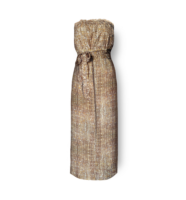 Aruba Strapless Silk Voile Dress | Dune Modern - All Products - CRUZ&PEPITA