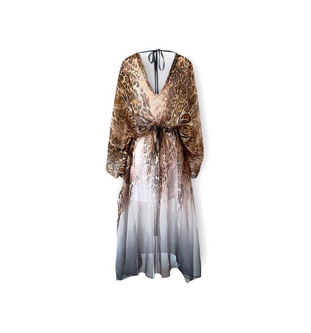 St Maxime XL Beach Kaftan | Ombre Sauvage - kaftan - CRUZ&PEPITA